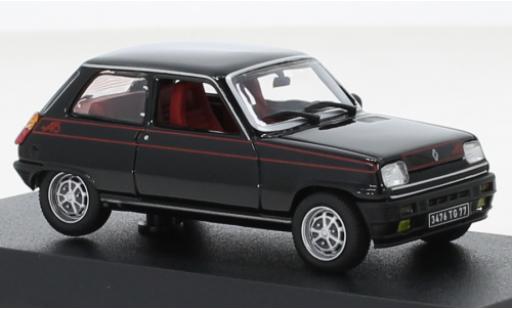 Renault 5 1/43 Norev Alpine nero 1977 modellino in miniatura