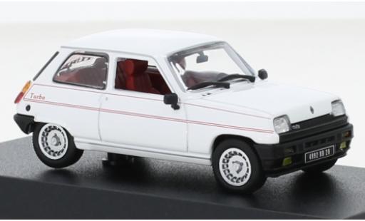 Renault 5 1/43 Norev Alpine Turbo bianco 1983 modellino in miniatura