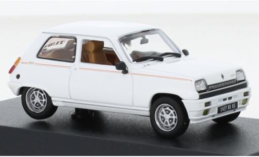 Renault 5 1/43 Norev Laureate Turbo bianco 198 modellino in miniatura
