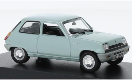 Renault 5 1/43 Norev TL blu clair 1972 modellino in miniatura