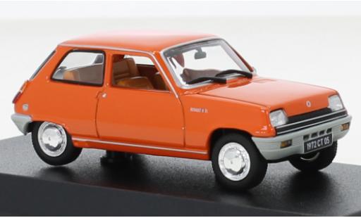 Renault 5 1/43 Norev TL orange 1972 modellino in miniatura