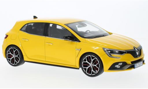 Renault Megane 1/18 Norev R.S. Trophy metallise giallo 2019 modellino in miniatura