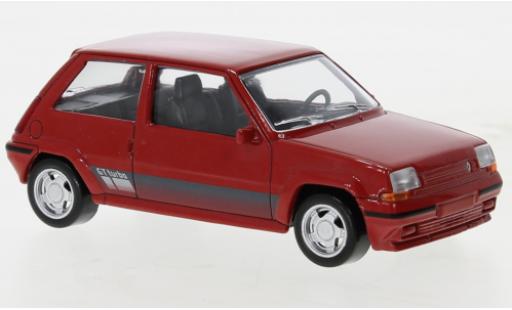 Renault 5 GT Turbo 1/43 Norev SuperCinq GT Turbo Ph II rosso 1988 modellino in miniatura