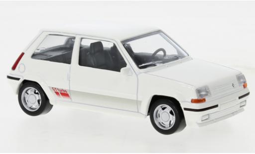 Renault 5 GT Turbo 1/43 Norev SuperCinq GT Turbo Ph II bianco 1988 modellino in miniatura