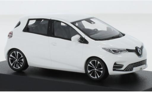 Renault Zoe 1/43 Norev bianco 2020 modellino in miniatura