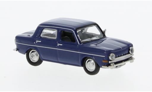 Simca 1000 1/87 Norev GLS blu foncé 1968 modellino in miniatura
