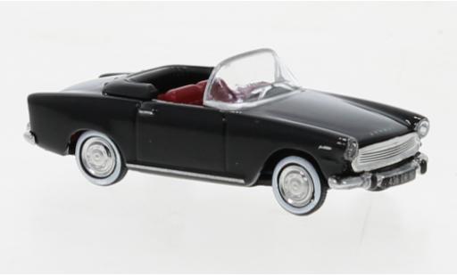 Simca Aronde 1/87 Norev P60 Oceane nero 1960 modellino in miniatura