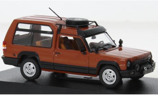 Matra Rancho 1/43 Norev Talbot orange 1982 modellino in miniatura