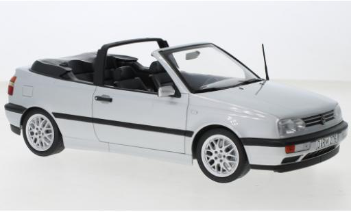 Volkswagen Golf 1/18 Norev III Cabriolet grigio 1995 modellino in miniatura