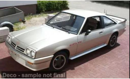 Opel Manta 1/18 Norev GSI beige 1987 1:18 modellino in miniatura
