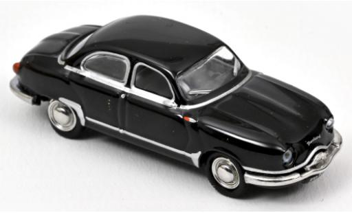 Panhard Dyna 1/87 Norev Z12 nero 1957 modellino in miniatura