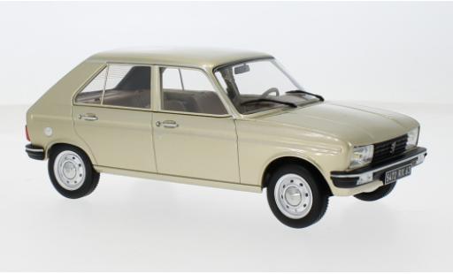 Peugeot 104 1/18 Norev GR metallise beige 1981 1:18 modellino in miniatura