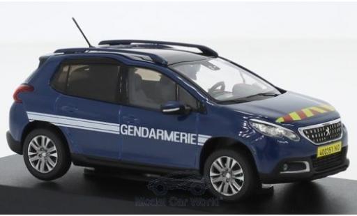 Peugeot 2008 1/43 Norev Gendarmerie (F) 2016 modellino in miniatura