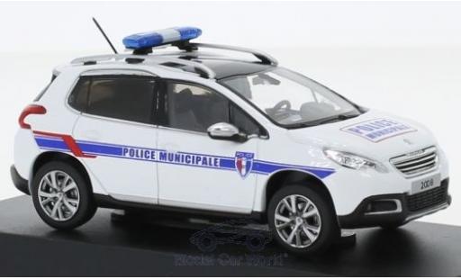 Peugeot 2008 1/43 Norev Police Municipale Polizei (F) 2013 modellino in miniatura