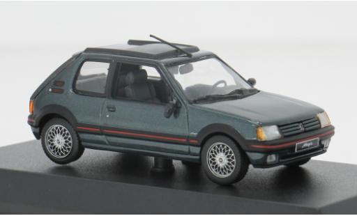 Peugeot 205 1/43 Norev GTI 1.9 grün 1990 1:43 modellino in miniatura