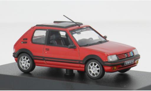 Peugeot 205 1/43 Norev GTI 1.9 rot 1991 1:43 modellino in miniatura