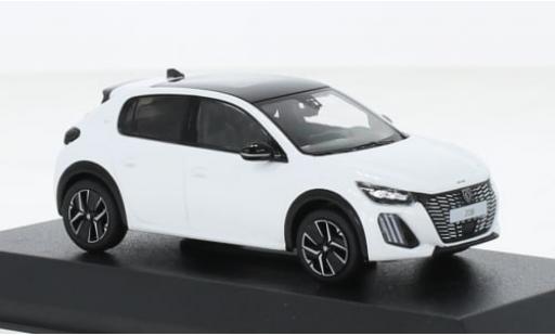 Peugeot 208 1/43 Norev GT weiss 2024 1:43 modellino in miniatura