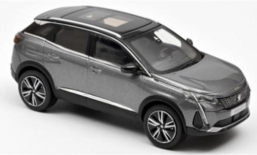 Peugeot 3008 1/43 Norev GT metallico grigio 2020 modellino in miniatura