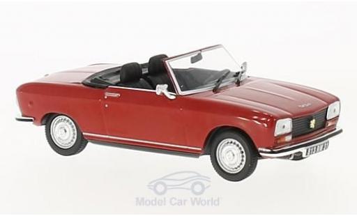 Peugeot 304 Cabriolet 1/43 Norev Cabriolet S rosso 1973 modellino in miniatura