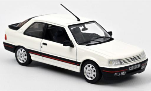 Peugeot 309 1/43 Norev GTi bianco 1987 modellino in miniatura