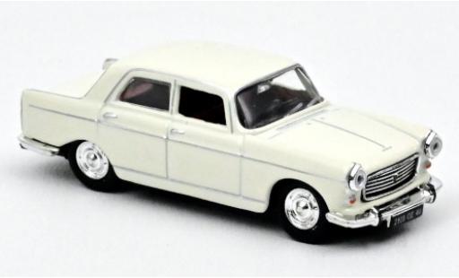 Peugeot 404 1/87 Norev bianco 1968 modellino in miniatura