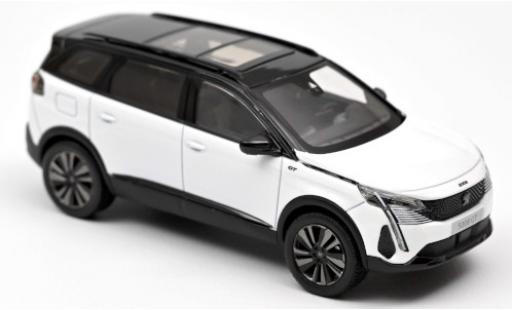Peugeot 5008 1/43 Norev GT Black Pack metallico bianco 2020 modellino in miniatura