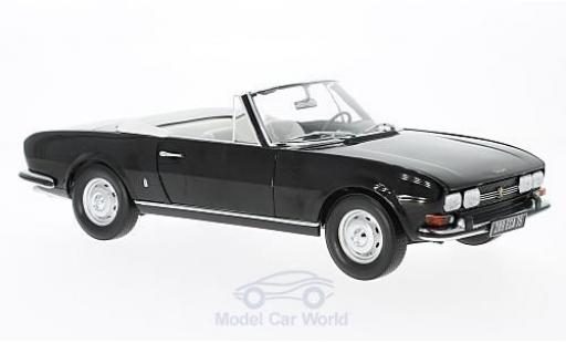 Peugeot 504 Cabriolet 1/18 Norev Cabriolet nero 1971 SoftTop liegt bei modellino in miniatura