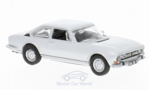 Peugeot 504 1/87 Norev Coupe grigio 1971 ohne Vitrine modellino in miniatura