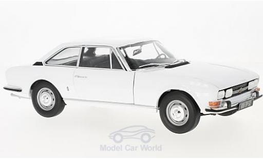 Peugeot 504 coupe 1/18 Norev Coupe bianco 1969 modellino in miniatura