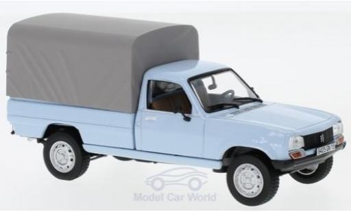 Peugeot 504 1/43 Norev Pick-Up blu 1985 geschlossen modellino in miniatura