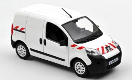 Peugeot Bipper 1/43 Norev bianco/Dekor 2009 modellino in miniatura