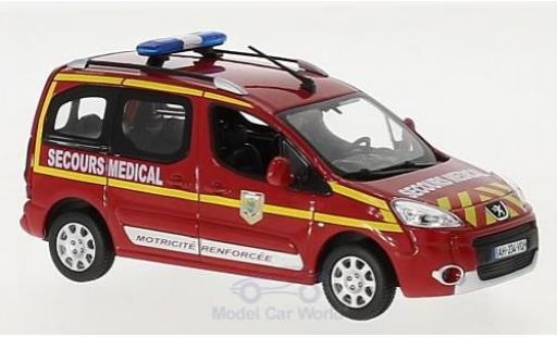 Peugeot Partner 1/43 Norev Pompiers Secours Medical 2010 modellino in miniatura