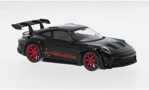 Porsche 992 GT3 R 1/43 Norev 911  S schwarz/rot 2022 1:43 modellino in miniatura