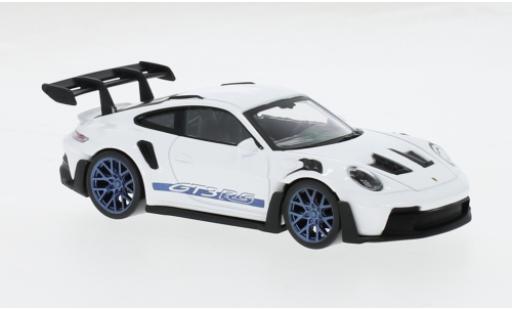 Porsche 992 GT3 R 1/43 Norev 911  S weiss/blau 2022 1:43 modellino in miniatura
