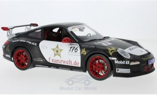 Porsche 997 GT3 RS 1/18 Norev 911 (II) GT3 RS No.176 Flash-Racing Team Ring Police Sports Cup 2011 J.E.Slooten/T.Jung modellino in miniatura