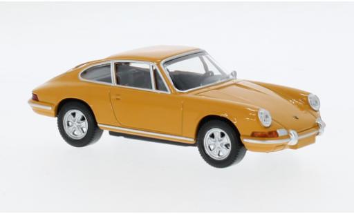 Porsche 911 1/43 Norev gelb 1969 1:43 modellino in miniatura