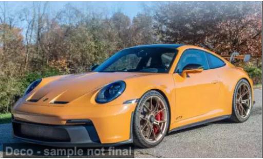 Porsche 911 1/18 Norev GT3 gelb 2021 1:18 modellino in miniatura