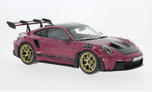 Porsche 911 1/18 Norev GT3 RS rosa 2022 1:18 modellino in miniatura