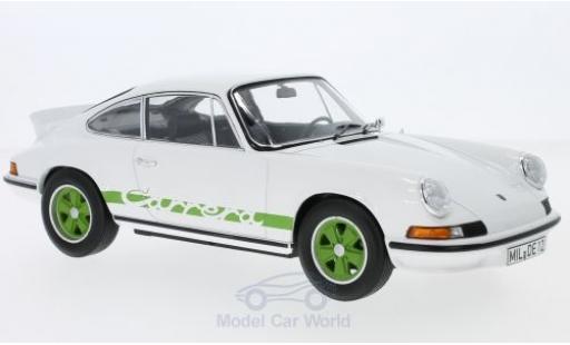 Porsche 911 SC 1/18 Norev RS Touring bianco/verde 1973 modellino in miniatura