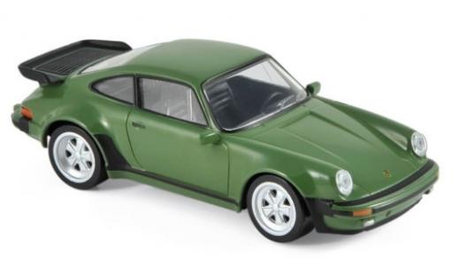 Porsche 930 Turbo 1/43 Norev 911 Turbo 3.3 verde 1978 Jetcar modellino in miniatura