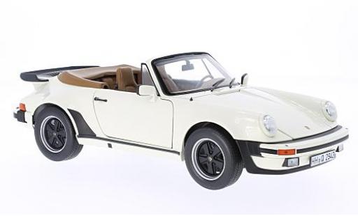 Porsche 930 Turbo 1/18 Norev 911 Turbo Cabriolet beige 1987 modellino in miniatura