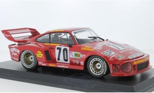 Porsche 935 1979 1/18 Norev No.70 Hawaiian Tropic 24h Le Mans 1979 P.Newman/D.Barbour/R.Stommelen modellino in miniatura