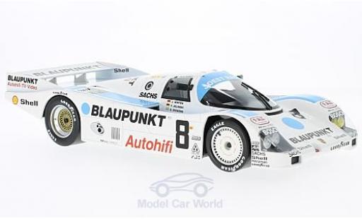 Porsche 962 1988 1/18 Norev C No.8 Blaupunkt 24h Le Mans 1988 J.Winter/F.Jelinski/S.Dickens modellino in miniatura