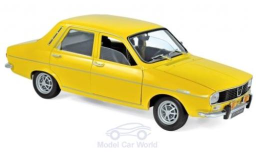 Renault 12 1/18 Norev TS giallo 1973 modellino in miniatura