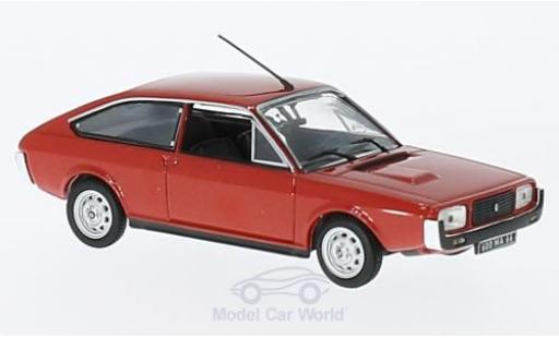 Renault 15 1/43 Norev TL metallico rosso 1976 modellino in miniatura
