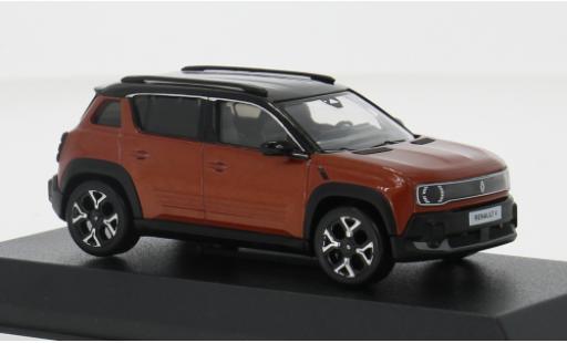 Renault 4 1/43 Norev E-Tech braun/schwarz 2025 1:3 modellino in miniatura