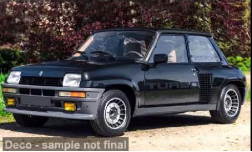 Renault 5 1/87 Norev Turbo schwarz 1980 1:87 modellino in miniatura