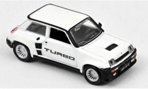 Renault 5 1/87 Norev Turbo bianco 1980 modellino in miniatura