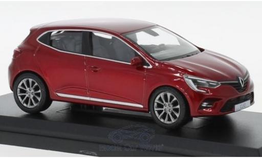 Renault Clio 1/43 Norev metallico rosso 2019 modellino in miniatura