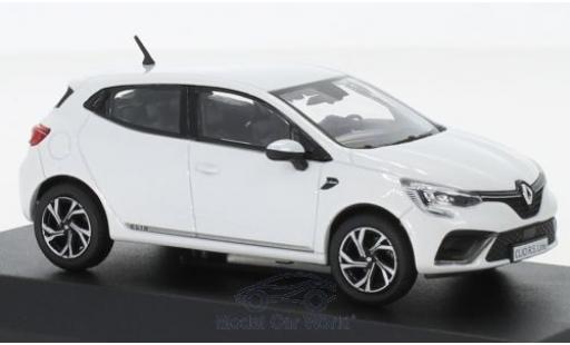 Renault Clio 1/43 Norev R.S. Line metallico bianco 2019 modellino in miniatura